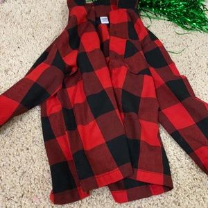 flannel- size 8